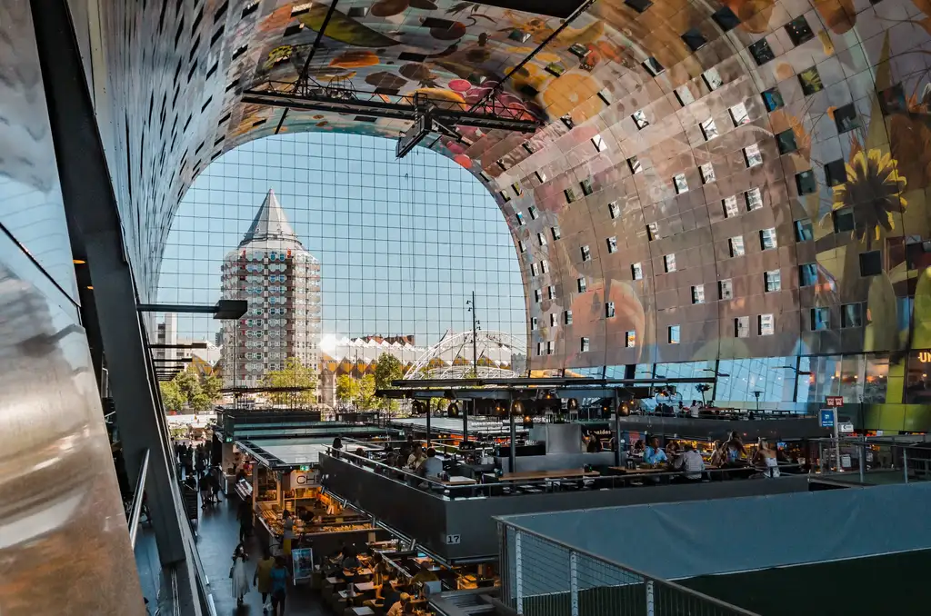 Market in Rotterdam